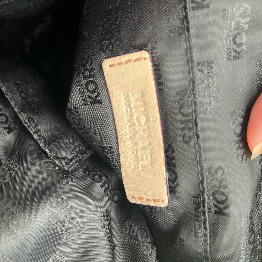 Michael Kors, Jet Set, Large Travel Tote Shoulder Bag Saffiano Leather, Black - Picture 12 of 12